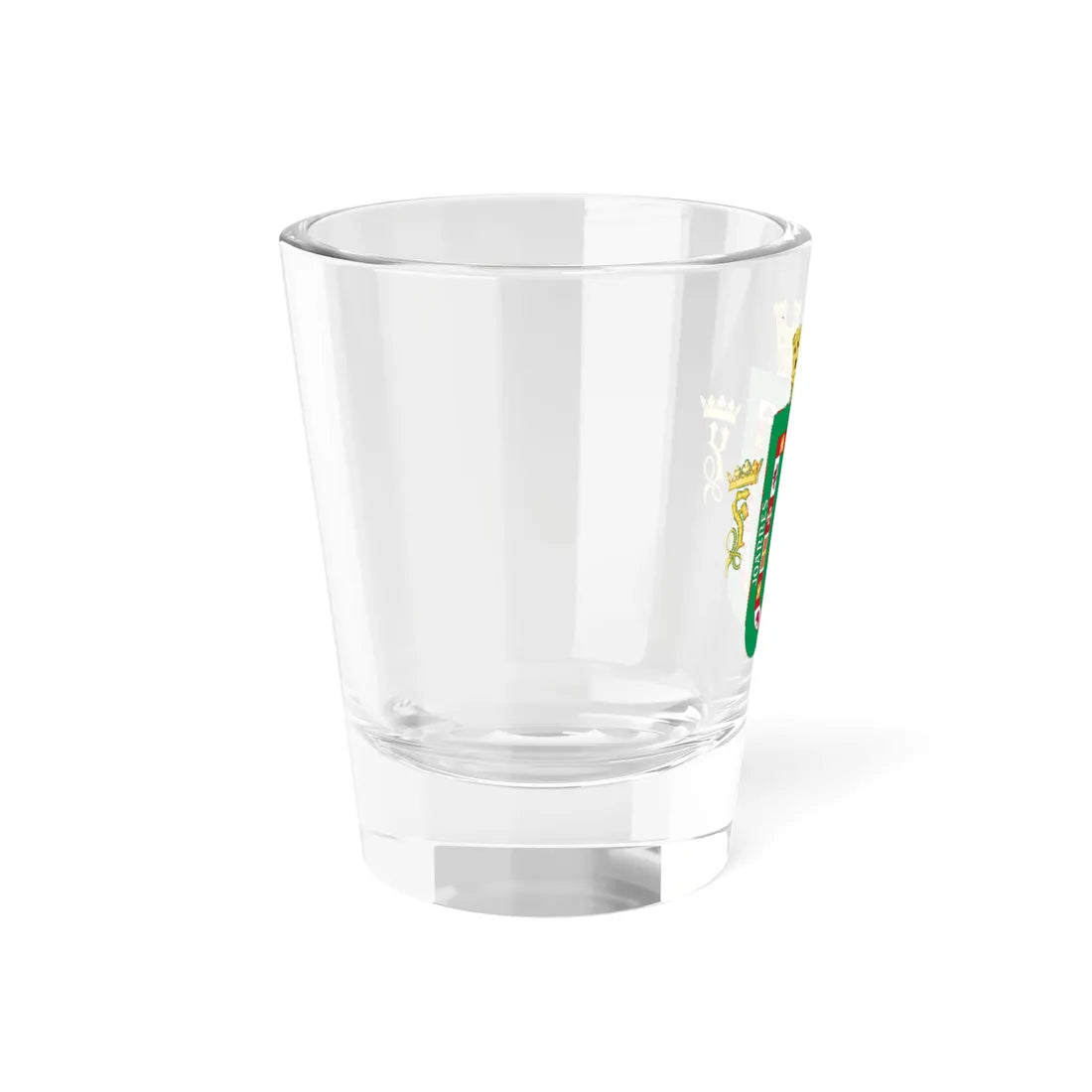Puerto Rico Coat of Arms First Spanish Republic 1873 (Puerto Rico) (Coat of Arms) Shot Glass 1.5oz - Go Mug Yourself