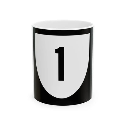 Puerto Rico Urban 1 (Puerto Rico) (Road Sign) White Coffee Mug 11oz - Go Mug Yourself