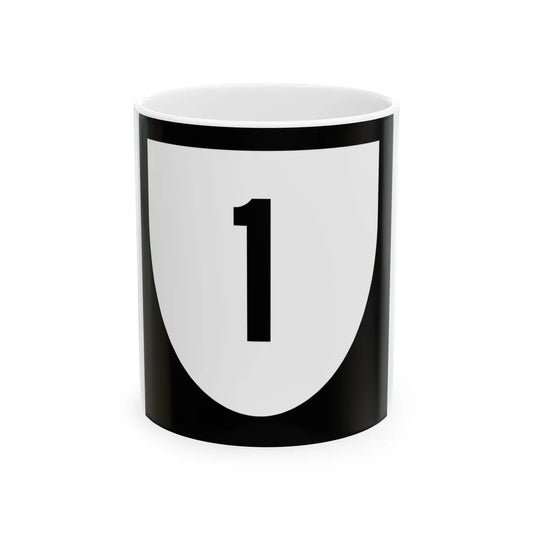 Puerto Rico Urban 1 (Puerto Rico) (Road Sign) White Coffee Mug 11oz - Go Mug Yourself