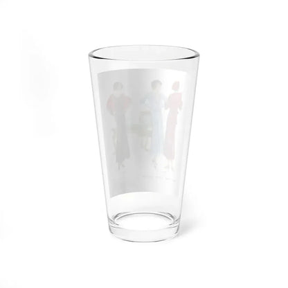 Puff Out Your Sleeves, McCall's, December 1931 (Magazine Illustration) Pint Glass 16oz - Go Mug Yourself
