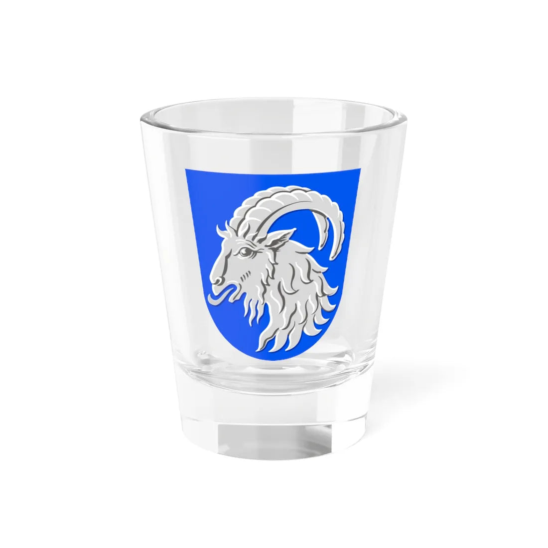 Pukkila.vaakuna (Finland) (Coat of Arms) Shot Glass 1.5oz 1.5oz - Go Mug Yourself