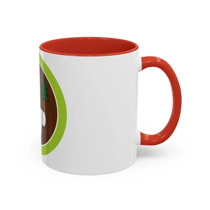 Pulp and Paper (Boy Scout Merit Badge) Accent Coffee Mug - Go Mug Yourself