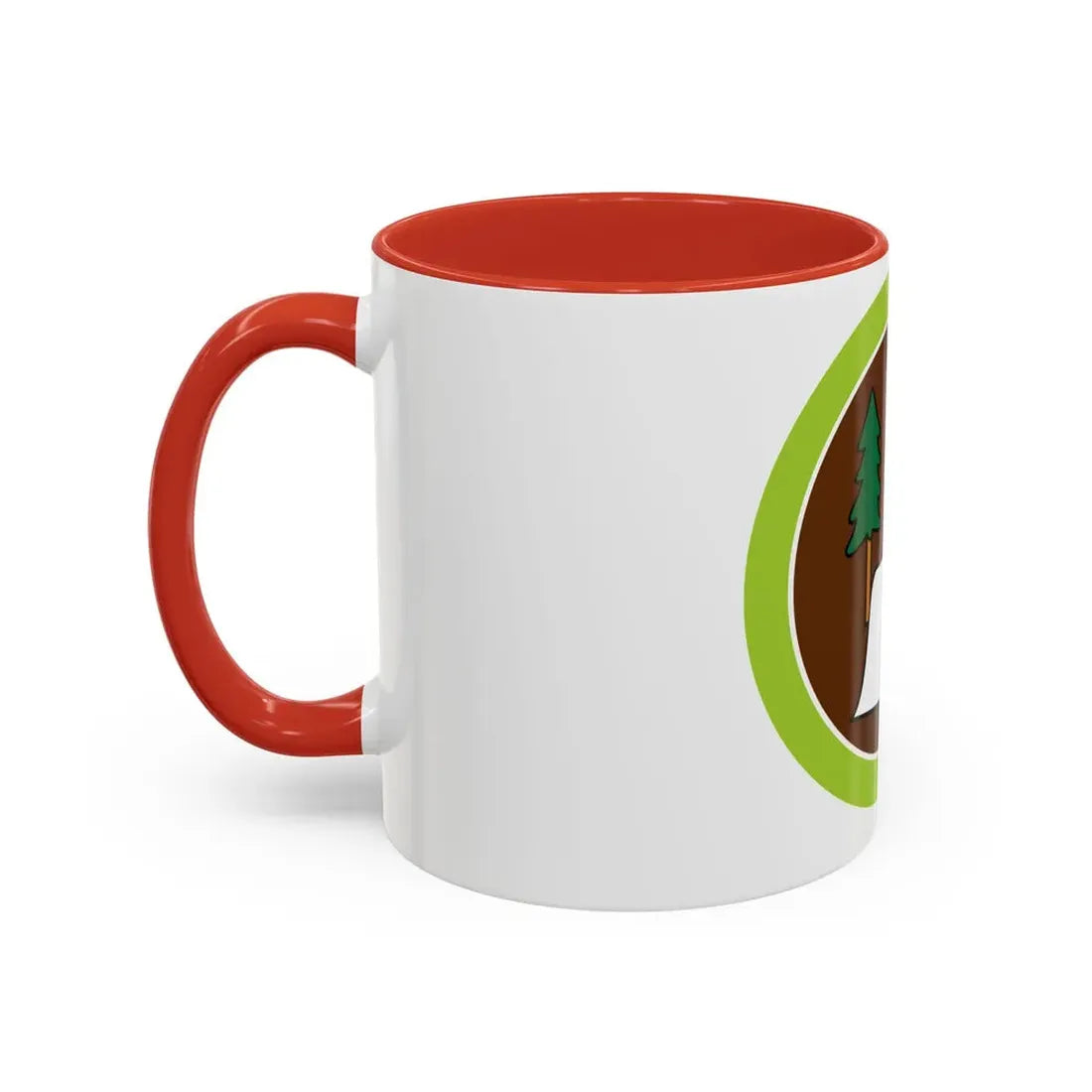 Pulp and Paper (Boy Scout Merit Badge) Accent Coffee Mug - Go Mug Yourself