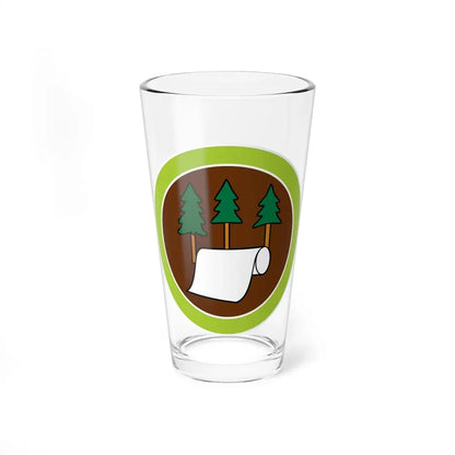 Pulp and Paper (Boy Scout Merit Badge) Pint Glass 16oz 16oz - Go Mug Yourself