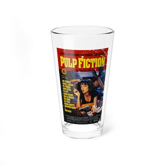 PULP FICTION (2) 1994 Movie Poster - Pint Glass 16oz 16oz - Go Mug Yourself