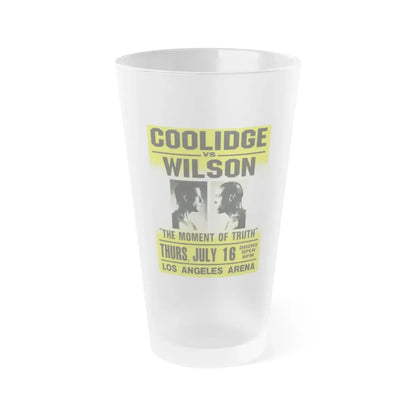 PULP FICTION (TEASER) 1994 Movie Poster - Frosted Pint Glass 16oz Default Title - Go Mug Yourself
