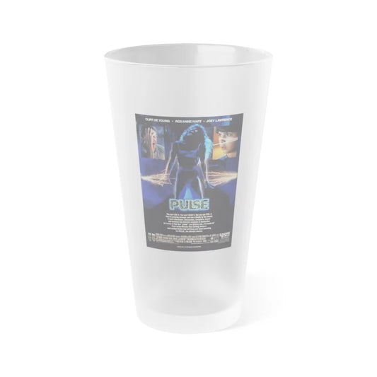 PULSE 1988 Movie Poster - Frosted Pint Glass 16oz-Go Mug Yourself