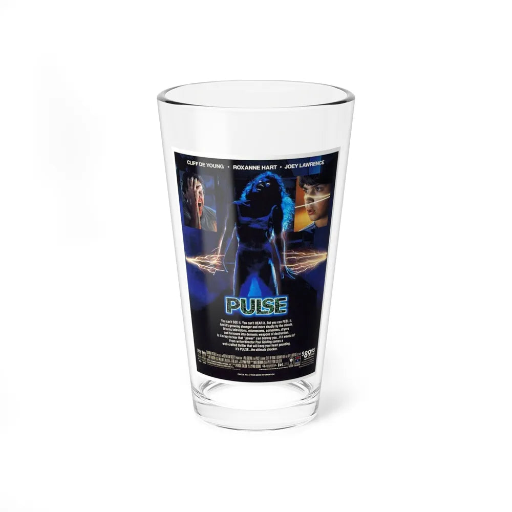 PULSE 1988 Movie Poster - Pint Glass 16oz-16oz-Go Mug Yourself