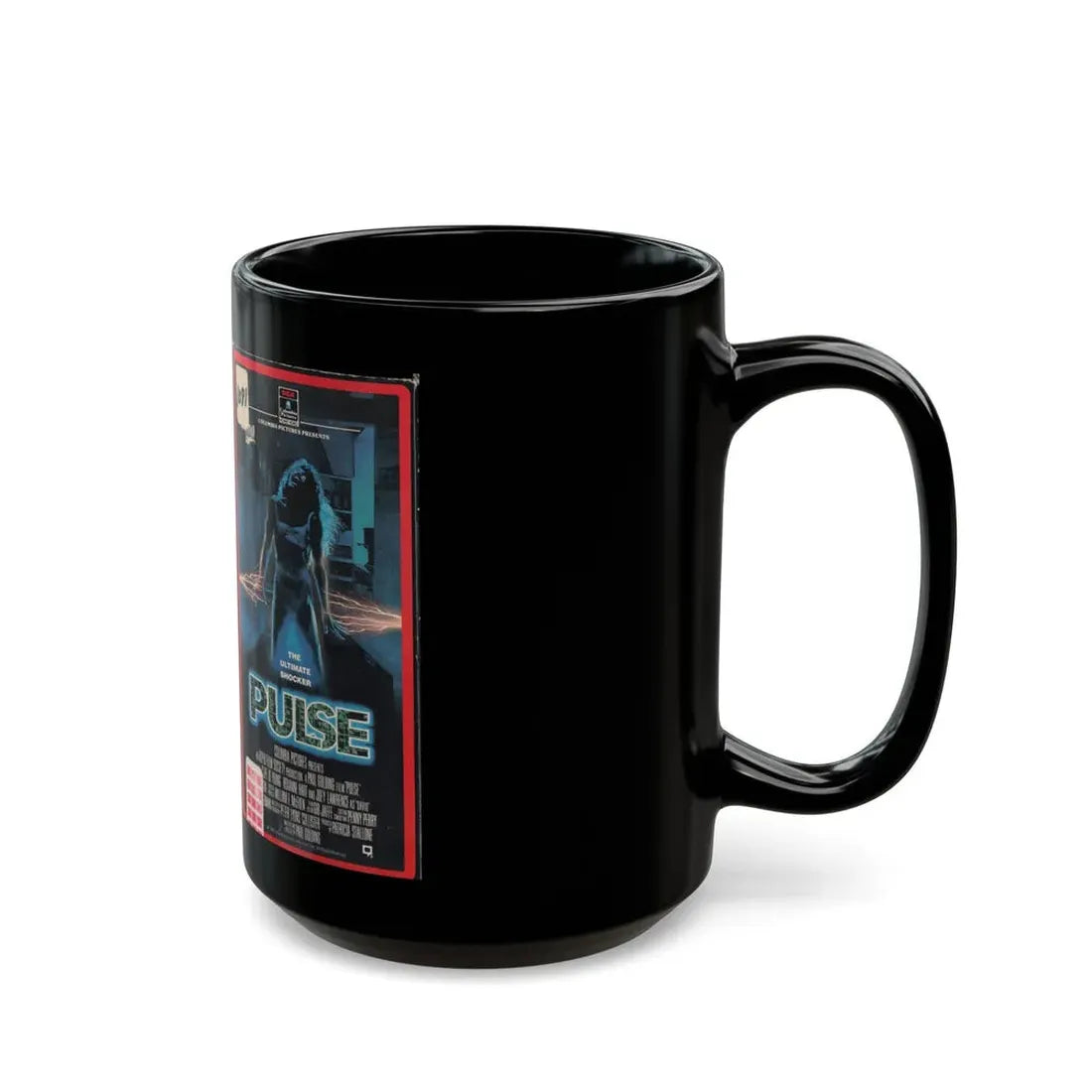PULSE (VHS COVER) - Black Coffee Mug - Go Mug Yourself