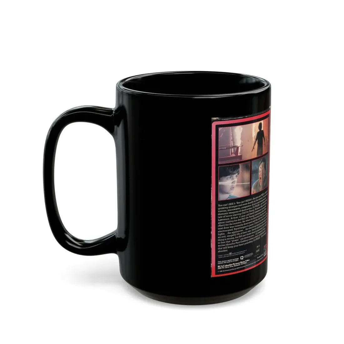 PULSE (VHS COVER) - Black Coffee Mug - Go Mug Yourself