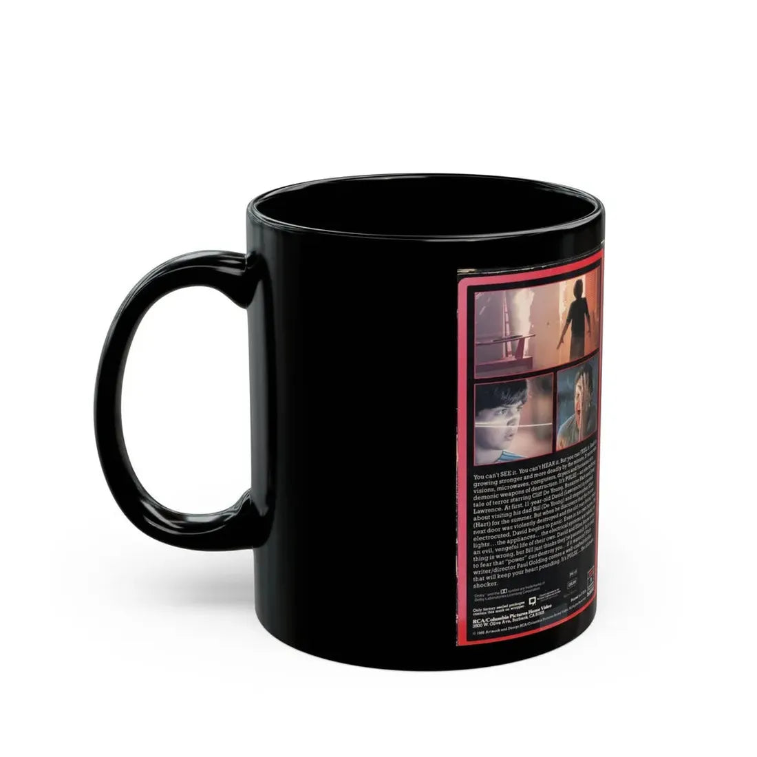 PULSE (VHS COVER) - Black Coffee Mug - Go Mug Yourself
