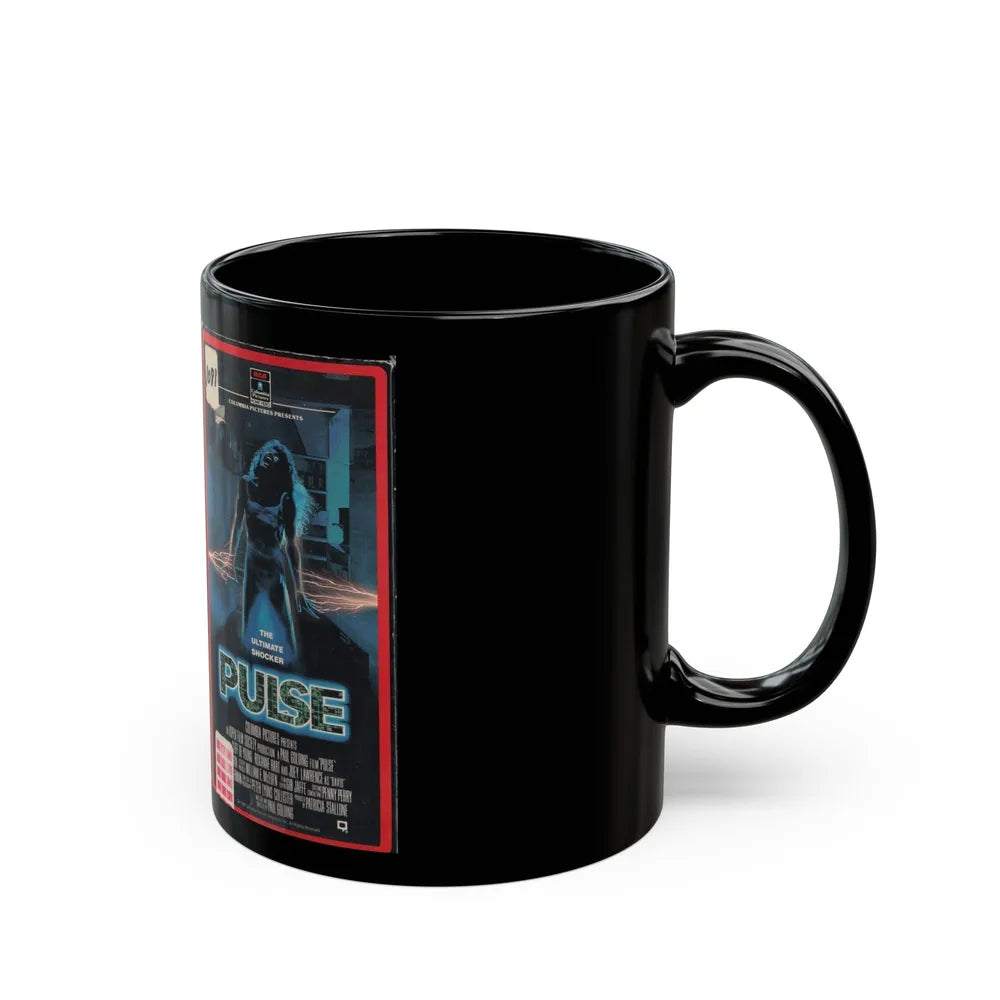 PULSE (VHS COVER) - Black Coffee Mug-Go Mug Yourself