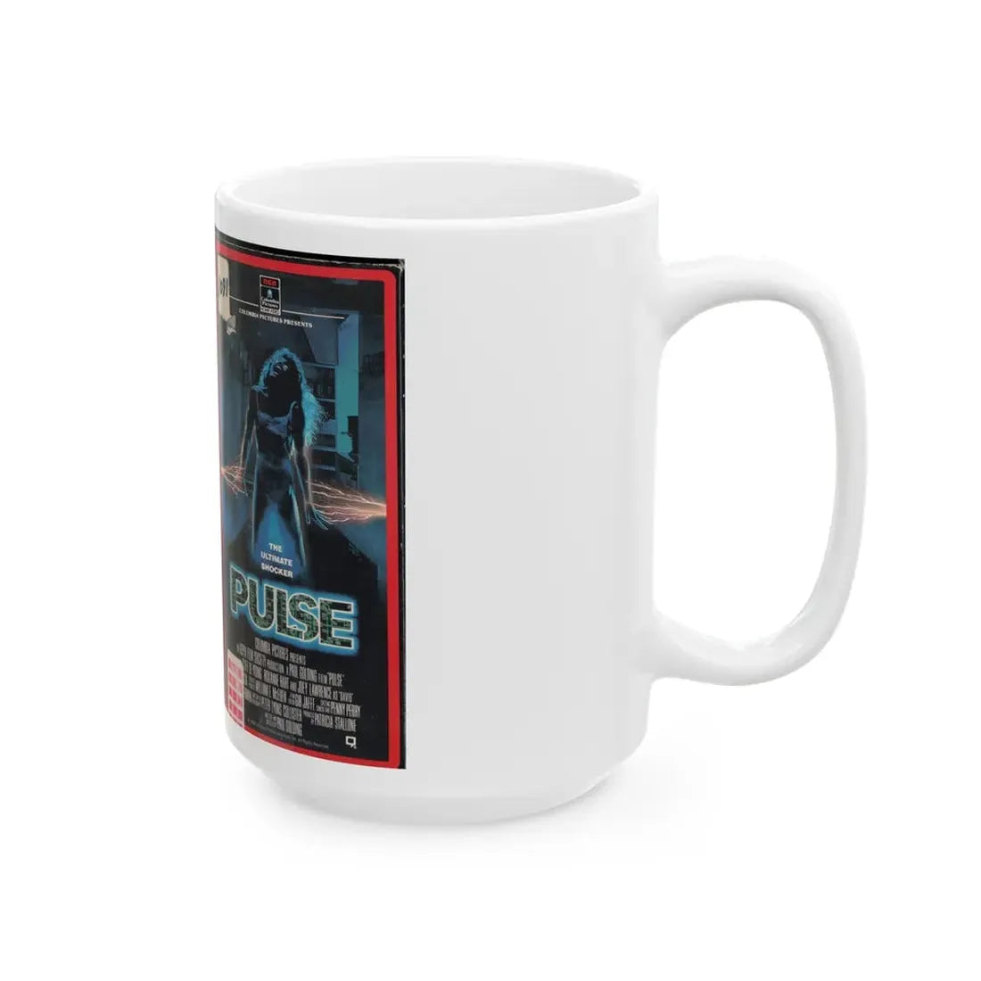 PULSE (VHS COVER) - White Coffee Mug - Go Mug Yourself