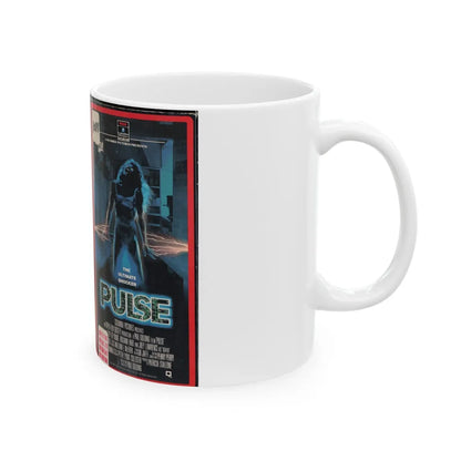 PULSE (VHS COVER) - White Coffee Mug-Go Mug Yourself