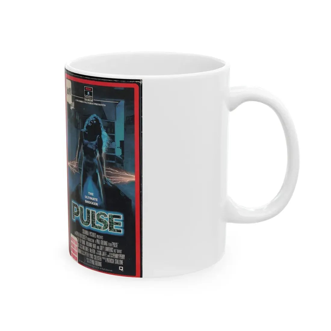 PULSE (VHS COVER) - White Coffee Mug - Go Mug Yourself