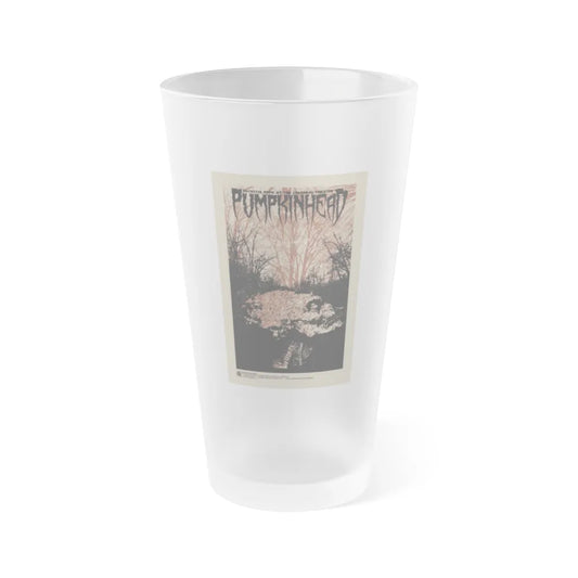 PUMPKINHEAD (RERELEASE) 1988 Movie Poster - Frosted Pint Glass 16oz-Go Mug Yourself