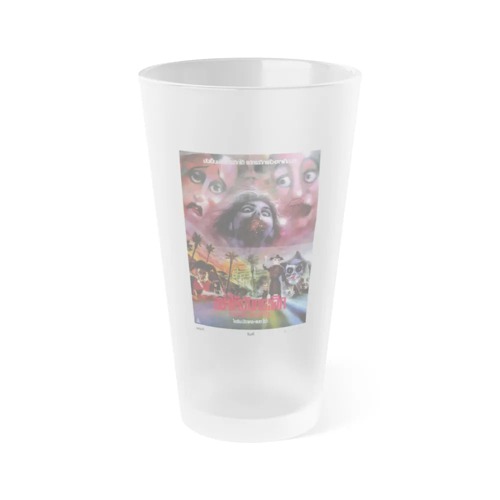 PUPPET MASTER (THAI) 1989 Movie Poster - Frosted Pint Glass 16oz-Go Mug Yourself