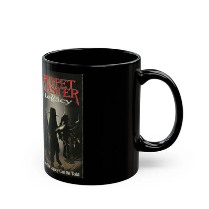 PUPPET MASTER THE LEGACY (VHS COVER) - Black Coffee Mug-Go Mug Yourself