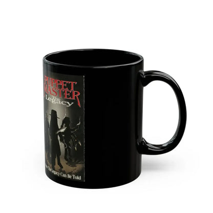 PUPPET MASTER THE LEGACY (VHS COVER) - Black Coffee Mug - Go Mug Yourself