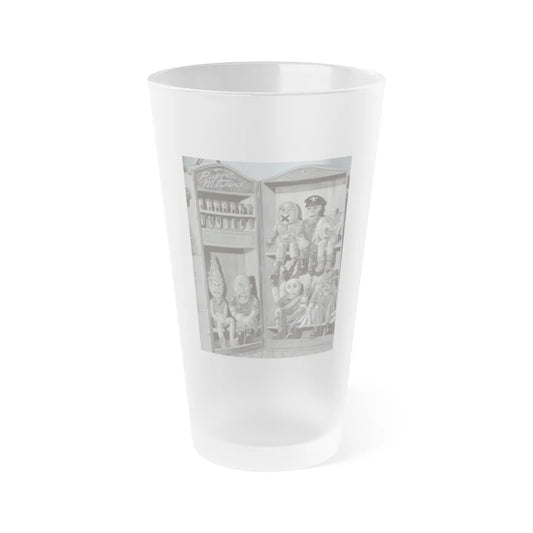 PUPPET MASTER (UNUSED) 1989 Movie Poster - Frosted Pint Glass 16oz-16oz-Frosted-Go Mug Yourself