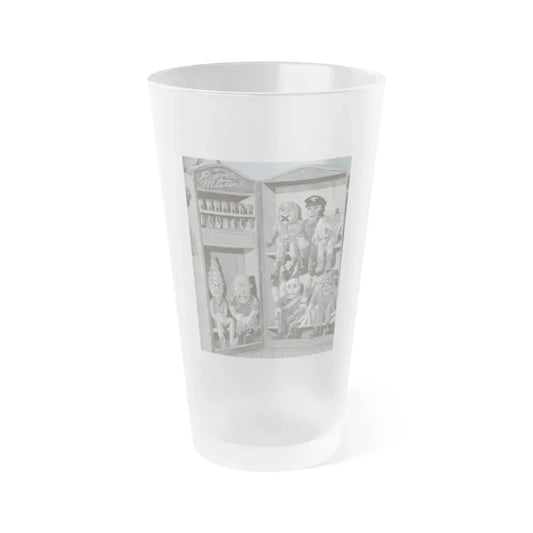 PUPPET MASTER (UNUSED) 1989 Movie Poster - Frosted Pint Glass 16oz 16oz Frosted - Go Mug Yourself