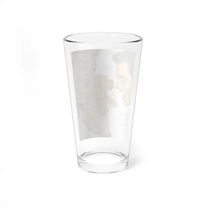Puppies for sale, Ladies' Home Journal, November 1952 (Magazine Illustration) Pint Glass 16oz - Go Mug Yourself