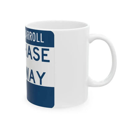 Purchase Parkway (Kentucky) (Road Sign) White Coffee Mug - Go Mug Yourself