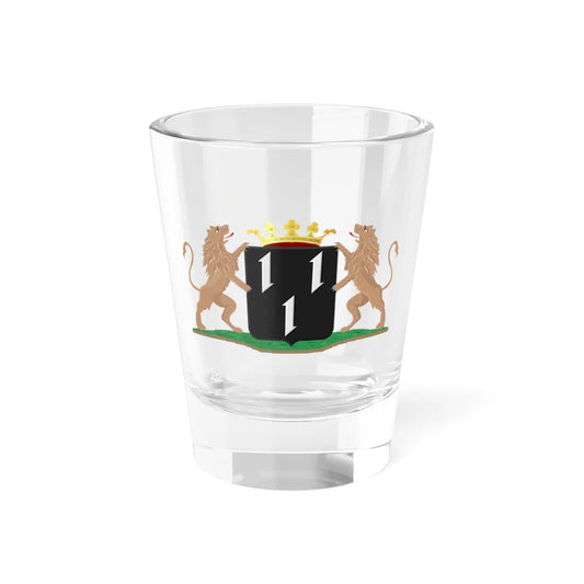 Purmerend wapen (Netherlands) (Coat of Arms) Shot Glass 1.5oz 1.5oz - Go Mug Yourself