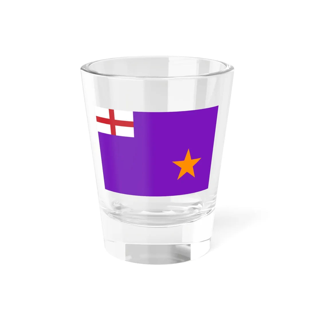 Purple Standard (United Kingdom) Shot Glass 1.5oz 1.5oz - Go Mug Yourself