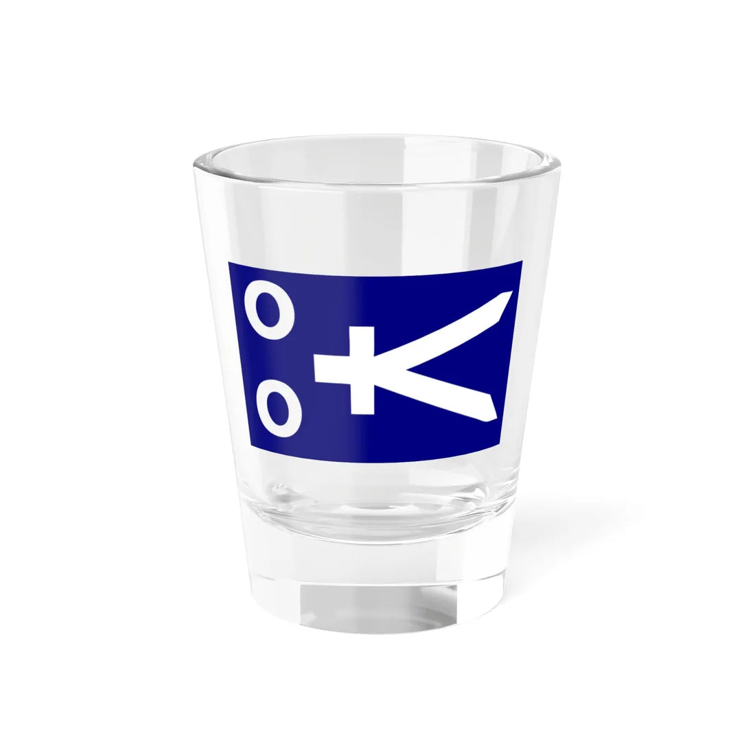 Purported flag of the Republic of Zamboanga (Philippines) Shot Glass 1.5oz 1.5oz - Go Mug Yourself