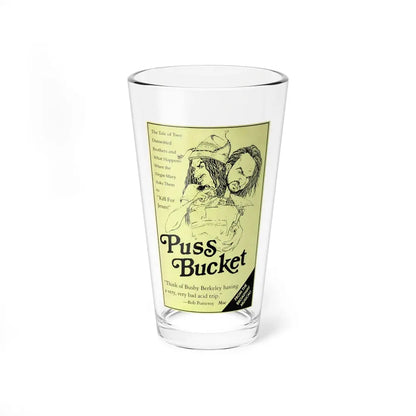 PUSS BUCKET THE MUSICAL 1991 Movie Poster - Pint Glass 16oz 16oz - Go Mug Yourself