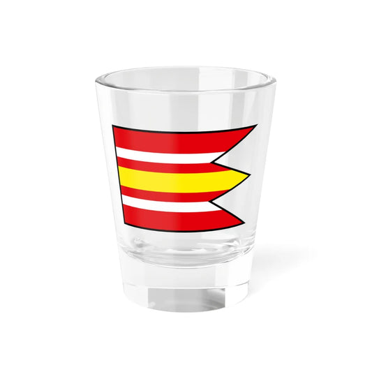 Puste Ulany Galanta Flag (Slovakia) Shot Glass 1.5oz 1.5oz - Go Mug Yourself
