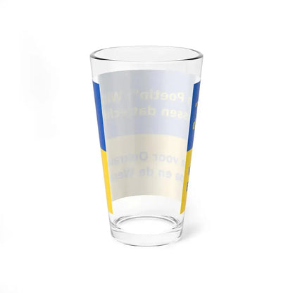 Putin Ukraine Dutch (Ukraine) Pint Glass 16oz - Go Mug Yourself