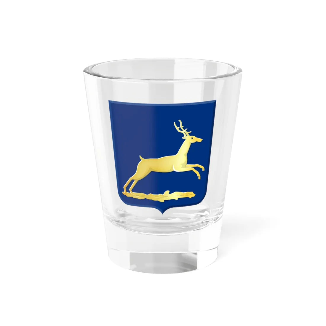 Putten wapen HRvA (Netherlands) (Coat of Arms) Shot Glass 1.5oz 1.5oz - Go Mug Yourself