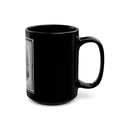 Pvt. Frank A. Remington And Two Other Union Soldiers, Full-Length Portrait, Facing Front (U.S. Civil War) Black Coffee Mug - Go Mug Yourself