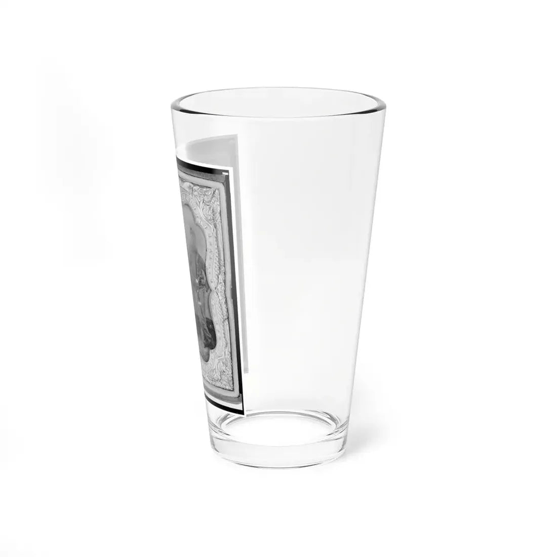 Pvt. Frank A. Remington And Two Other Union Soldiers, Full-Length Portrait, Facing Front (U.S. Civil War) Pint Glass 16oz - Go Mug Yourself