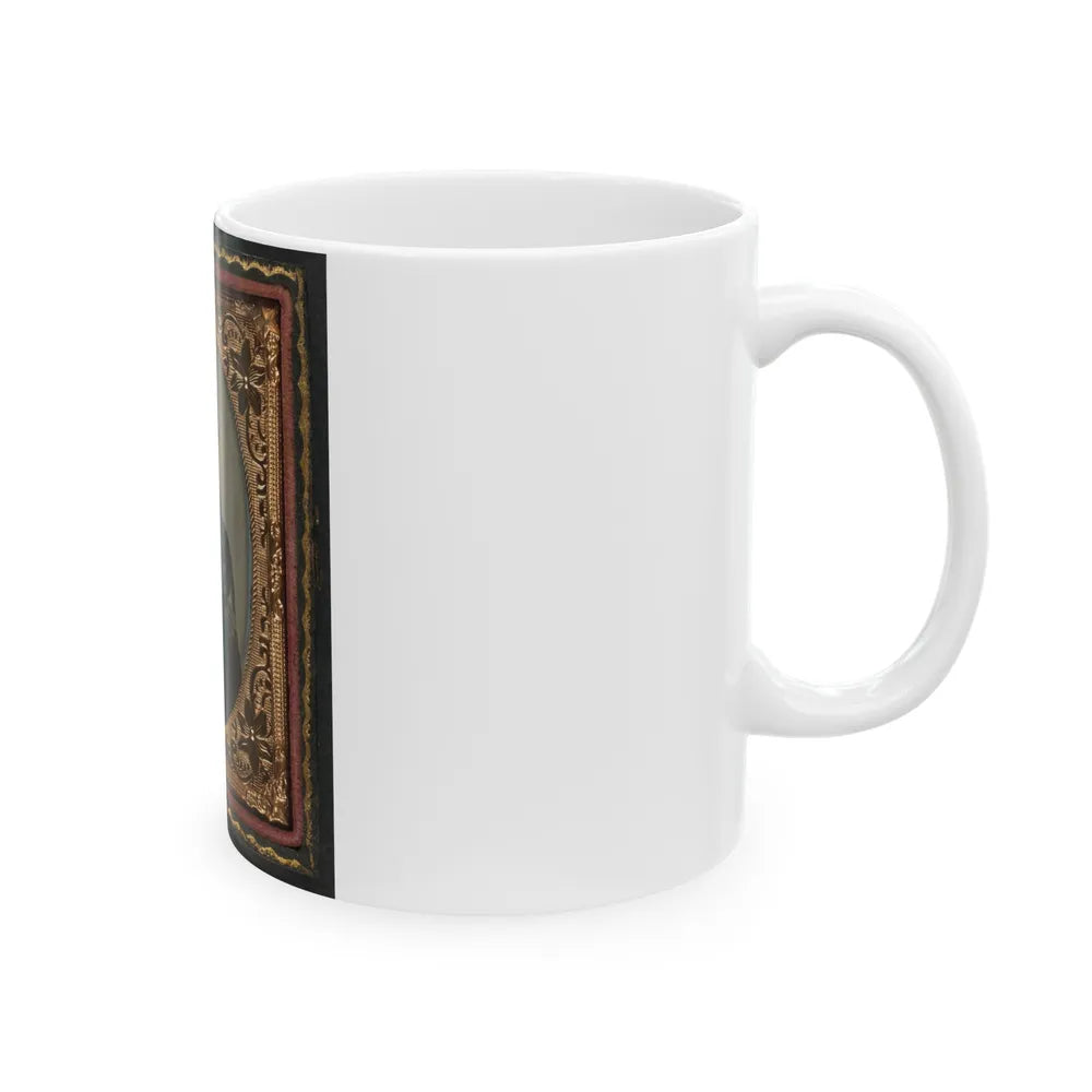 Pvt. Edward H. Clark Of Company G, 12th New Hampshire Volunteers (U.S. Civil War) White Coffee Mug-Go Mug Yourself