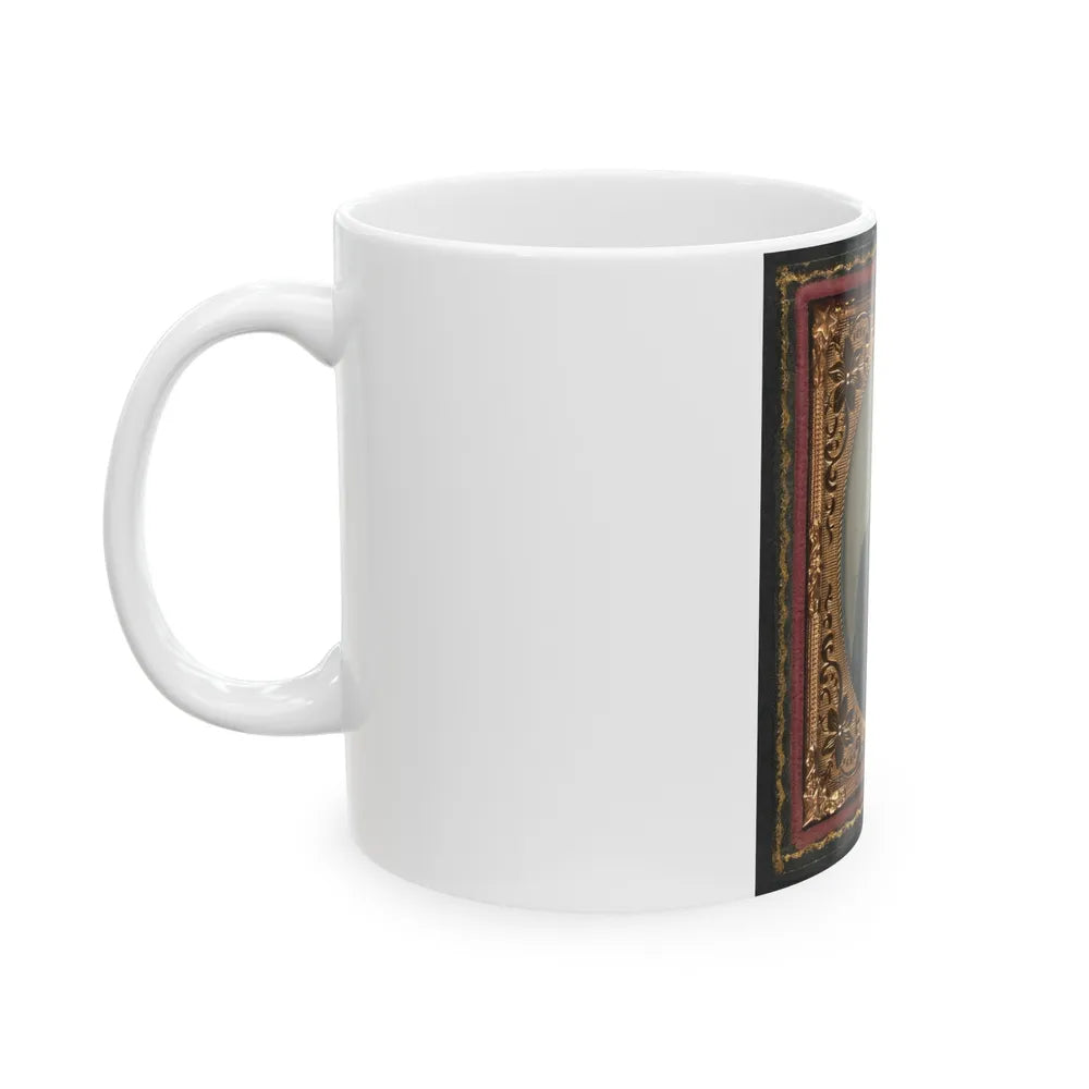 Pvt. Edward H. Clark Of Company G, 12th New Hampshire Volunteers (U.S. Civil War) White Coffee Mug-Go Mug Yourself