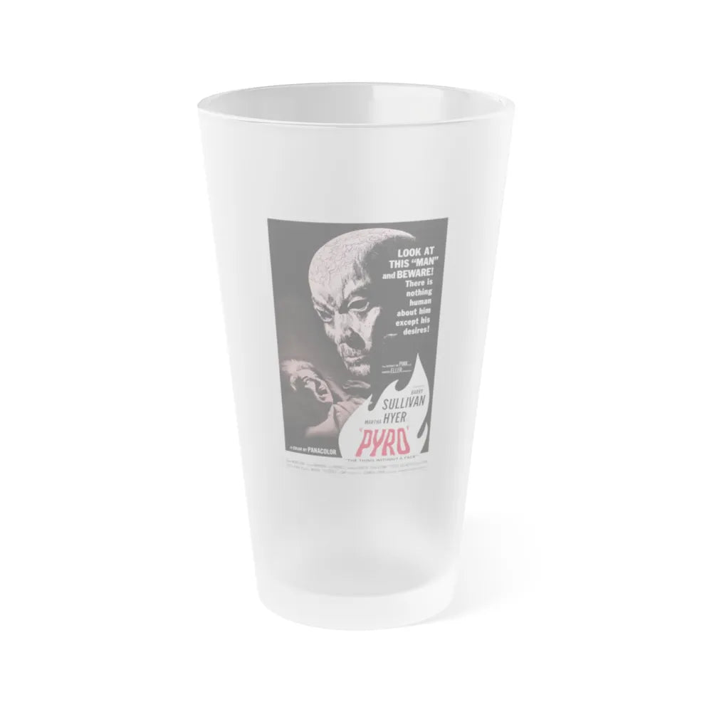 PYRO 1964 Movie Poster - Frosted Pint Glass 16oz-Go Mug Yourself