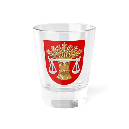 Pöytyän vaakuna (Finland) (Coat of Arms) Shot Glass 1.5oz 1.5oz - Go Mug Yourself