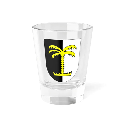 PzBtl 33 (Germany) (Coat of Arms) Shot Glass 1.5oz 1.5oz - Go Mug Yourself