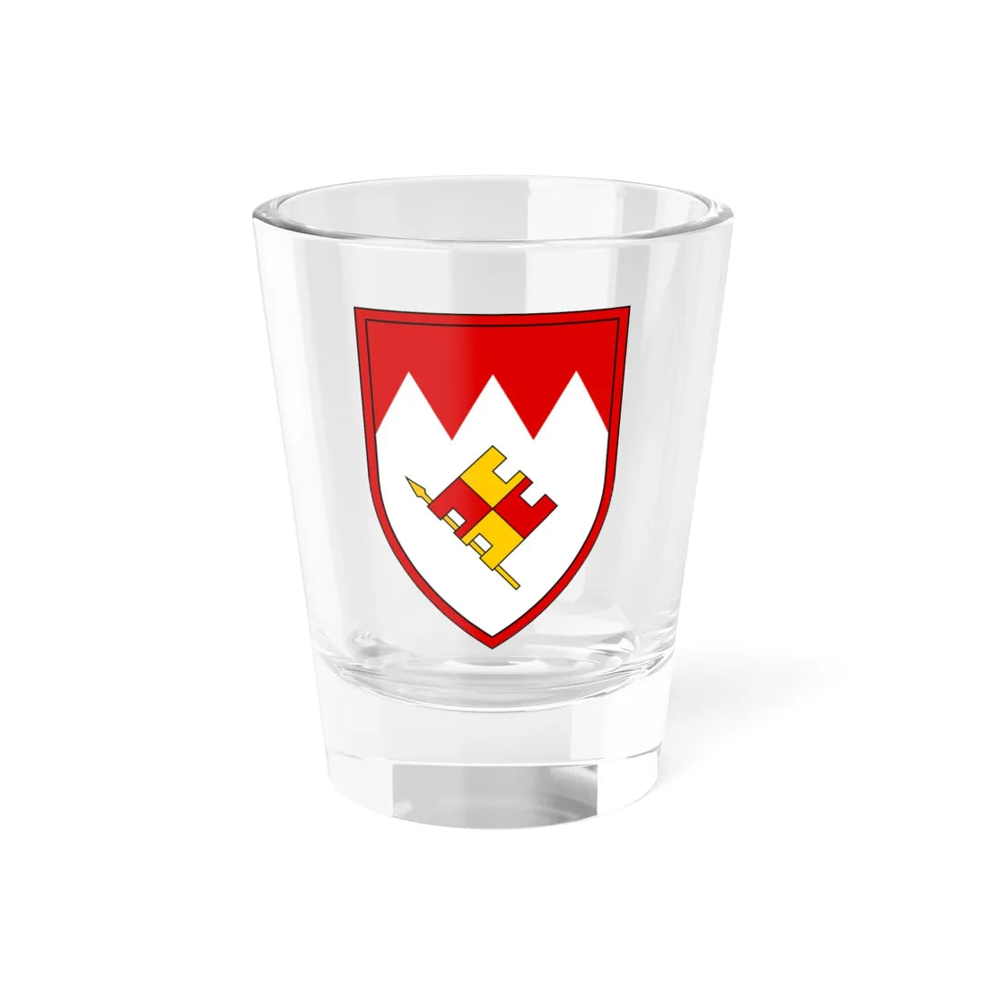PzGrenBrig 35 (Germany) (Coat of Arms) Shot Glass 1.5oz 1.5oz - Go Mug Yourself