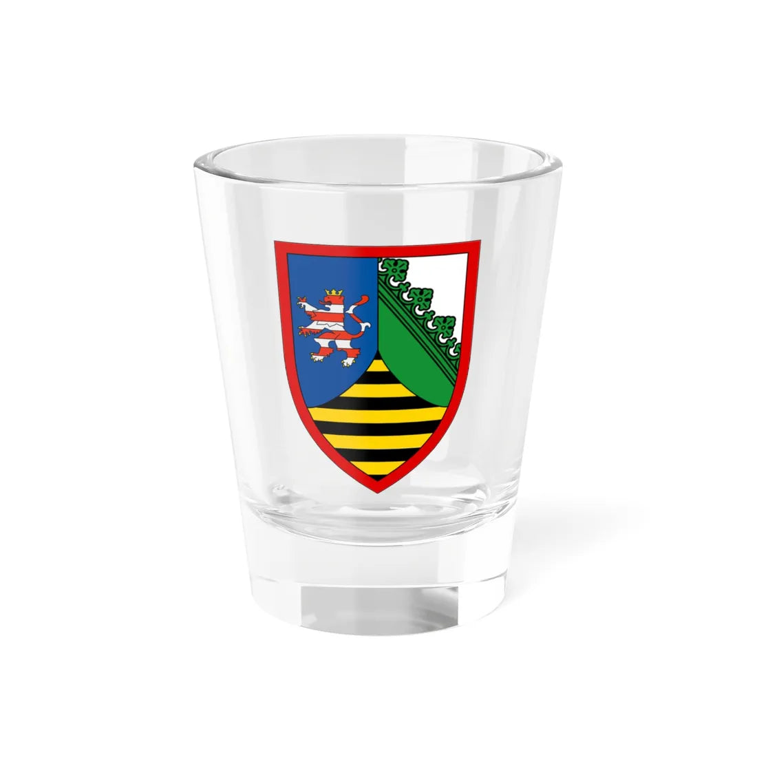 PzGrenBrig 37 V2 (Germany) (Coat of Arms) Shot Glass 1.5oz 1.5oz - Go Mug Yourself