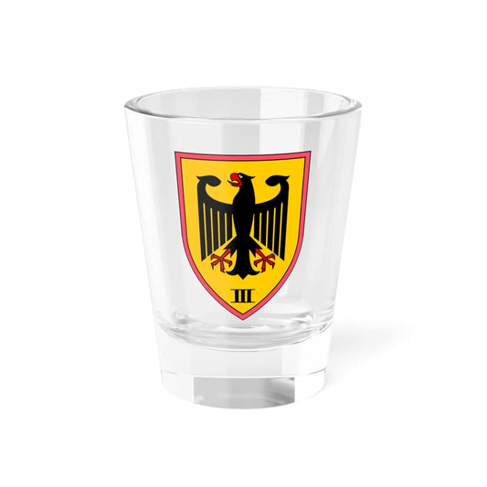 PzRgt 300 (Germany) (Coat of Arms) Shot Glass 1.5oz 1.5oz - Go Mug Yourself