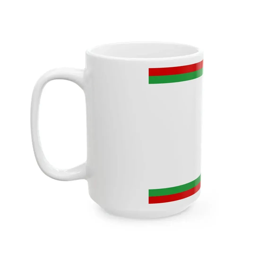 Qajar Civil Ensign (Iran) White Coffee Mug - Go Mug Yourself