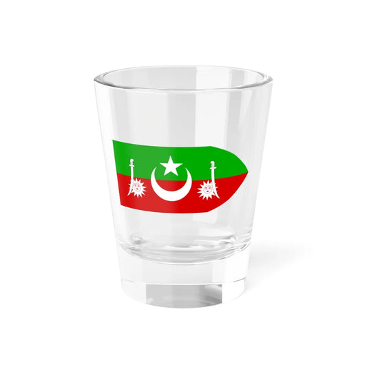 QalatFlag (India) Shot Glass 1.5oz 1.5oz - Go Mug Yourself