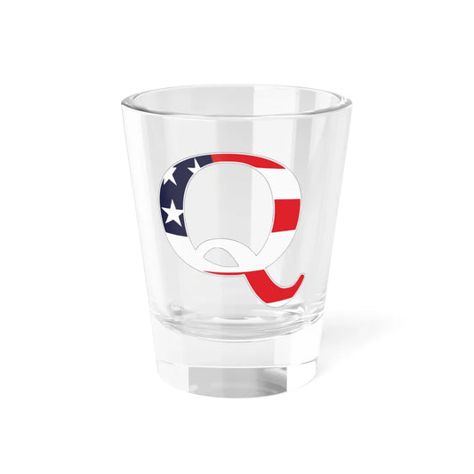 QAnon (United States) Shot Glass 1.5oz 1.5oz - Go Mug Yourself