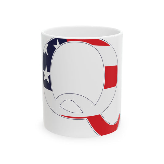 QAnon (United States) White Coffee Mug-11oz-Go Mug Yourself