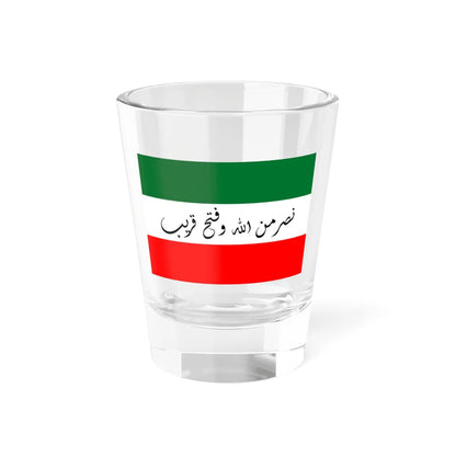 Qawasim Flag (United Arab Emirates) Shot Glass 1.5oz 1.5oz - Go Mug Yourself