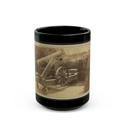 Quaker Gun Mounted On Bluff Of Port Hudson, La. (U.S. Civil War) Black Coffee Mug 15oz - Go Mug Yourself